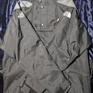 The North Face Steep Tech Scot Schmidt Jacket Mens L Black Gray Ski Snowboard